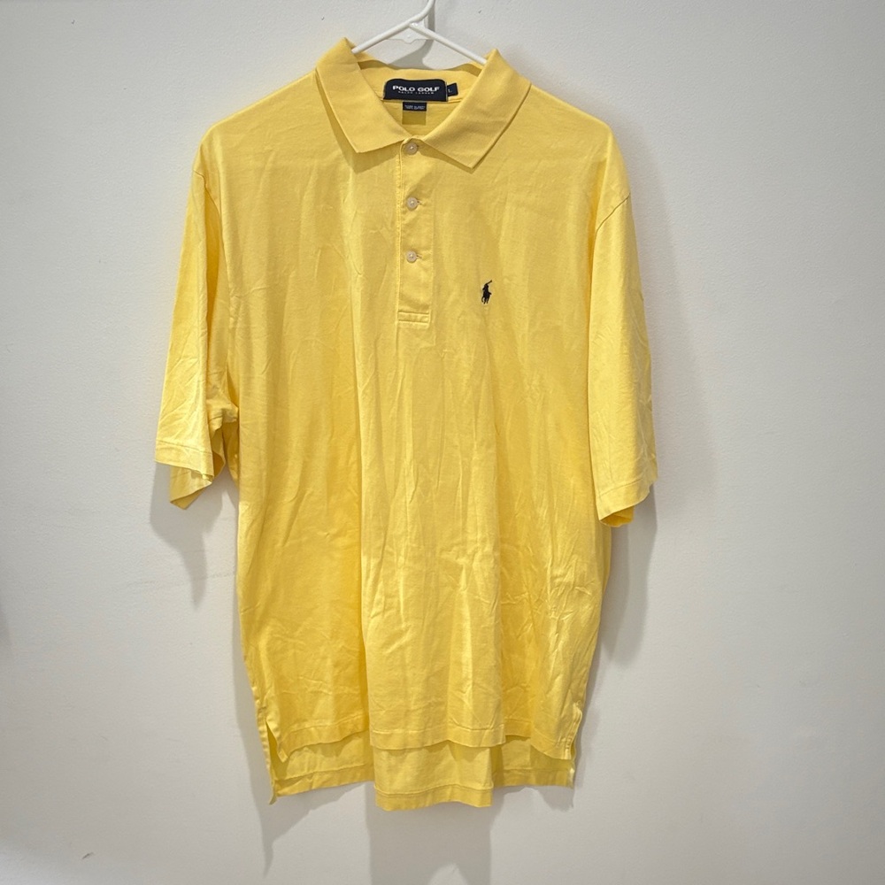 Polo by Ralph Lauren Men's Bright Yellow Polo Shirt